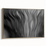 Framed wall art showcasing a botanical design with colorful mushrooms and flowers, set against a gold background, perfect for enhancing modern decor.