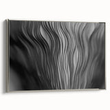 Framed wall art featuring a silver-bordered botanical design with vibrant flowers and mushrooms, showcasing intricate details and a modern aesthetic. Ideal for home decor.