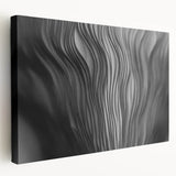 Stretched canvas wall art showcasing a vibrant botanical design of flowers and mushrooms in rich colors, ideal for nature-themed decor. Perfect for enhancing home aesthetics.