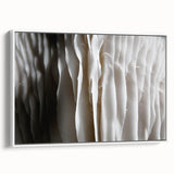Framed wall art showcasing a botanical design of colorful mushrooms and flowers on a white background, perfect for adding a vibrant touch to any decor.
