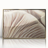 Framed wall art featuring a botanical design of colorful flowers and mushrooms, set in an elegant gold frame, showcasing vibrant details and natural elements.