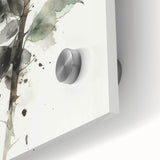 Close-up of a botanical rose wall art design featuring vibrant pink and cream roses on a textured background, perfect for enhancing home decor aesthetics.