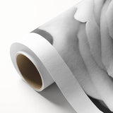 Botanical rose design on rolled canvas wall art, showcasing vibrant colors and intricate floral details, perfect for home decor or art collection.