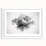 Botanical rose wall art collection featuring an elegant frame with a white mat, ideal for enhancing home decor with floral aesthetics. Perfect for nature lovers.