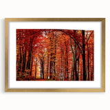 Botanical wall art collection featuring a gold-framed design with floral and tree elements, perfect for home decor. Ideal for nature lovers seeking elegant accents.