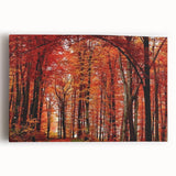 Botanical wall art collection featuring vibrant flowers and trees on stretched canvas, ideal for enhancing home decor with a natural aesthetic.