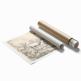 Wildlife Animals Illustration Art Print – Nature-Inspired Wall Decor