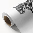 Abstract Tiger Illustration Art Print – Modern Animal Wall Decor