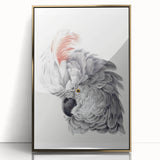 Cockatoo Illustration Art Print – Nature-Inspired Bird Wall Decor