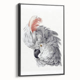 Cockatoo Illustration Art Print – Nature-Inspired Bird Wall Decor