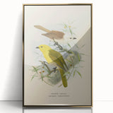 Vintage Animal Art: Bird Illustration Art Print