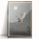 Vintage Animal Art - Ducks in Flight Illustration - Retro Animal Prints