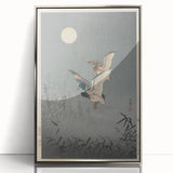 Vintage Animal Art - Ducks in Flight Illustration - Retro Animal Prints
