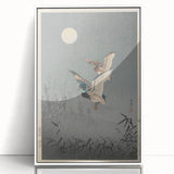 Vintage Animal Art - Ducks in Flight Illustration - Retro Animal Prints