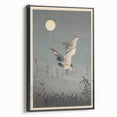 Vintage Animal Art - Ducks in Flight Illustration - Retro Animal Prints