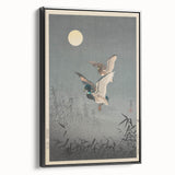 Vintage Animal Art - Ducks in Flight Illustration - Retro Animal Prints