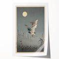 Vintage Animal Art - Ducks in Flight Illustration - Retro Animal Prints