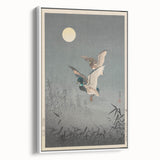 Vintage Animal Art - Ducks in Flight Illustration - Retro Animal Prints