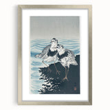 Vintage Animal Art - Shore Birds Illustration - Retro Animal Prints