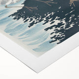 Vintage Animal Art - Shore Birds Illustration - Retro Animal Prints