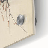 Vintage Animal Art - Birds Perched on Blossom Branch - Retro Animal Prints