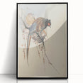 Vintage Animal Art - Birds Perched on Blossom Branch - Retro Animal Prints