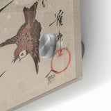 Vintage Animal Art - Birds in Flight with Bamboo - Retro Animal Prints