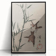 Vintage Animal Art - Birds in Flight with Bamboo - Retro Animal Prints