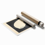 Vintage Animal Art - Heron in the Rain - Retro Animal Prints