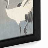 Vintage Animal Art - Cranes in Graceful Stance - Retro Animal Prints