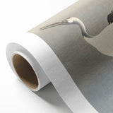 Vintage Animal Art - Cranes in Graceful Stance - Retro Animal Prints