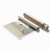 Vintage Animal Art - Cranes in Graceful Stance - Retro Animal Prints