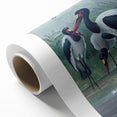 Vintage Animal Art - Storks in Nature - Retro Animal Prints
