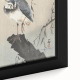 Vintage Animal Art - Perched Bird on Branch - Retro Animal Prints