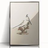 Vintage Animal Art - Birds on Branch - Retro Animal Prints