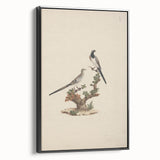 Vintage Animal Art - Birds on Branch - Retro Animal Prints