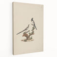 Vintage Animal Art - Birds on Branch - Retro Animal Prints