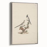 Vintage Animal Art - Birds on Branch - Retro Animal Prints