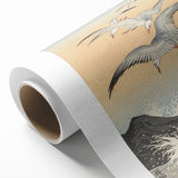 Vintage Animal Art - Seagulls Over the Ocean - Retro Animal Prints