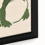 Vintage Frog Illustration - Japanese Animal Wall Art Print