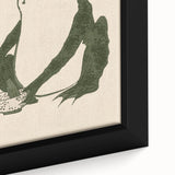 Vintage Frog Tea Art - Japanese Animal Illustration Print