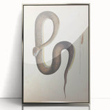 Vintage Animal Art - Retro Snake Illustration Print - Animal Wall Decor