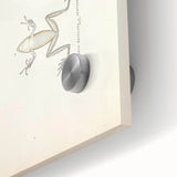 Vintage Animal Art: Bengal Frog Illustration Art Prints