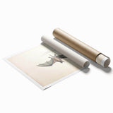 Vintage Animal Art: Murine Bat Illustration Art Prints