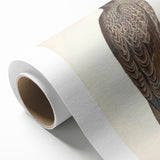 Vintage Animal Art - Retro Lined Fishing Eagle Illustration