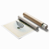 Vintage Animal Art: Duck Illustration Art Print