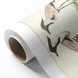 Vintage Animal Art – Spur-Winged Plover Illustration Wall Print