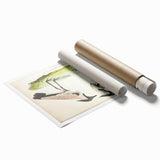 Vintage Animal Art – Spur-Winged Plover Illustration Wall Print