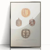 Vintage Animal Art – Spiny Turtle Illustration Wall Print