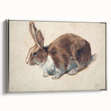 Vintage Animal Art – Realistic Rabbit Illustration Wall Print